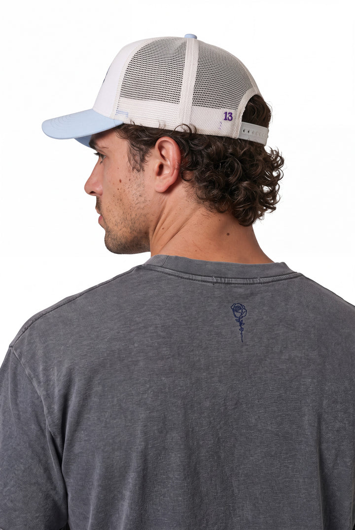 Light Cream Trucker Hat — OG Rose