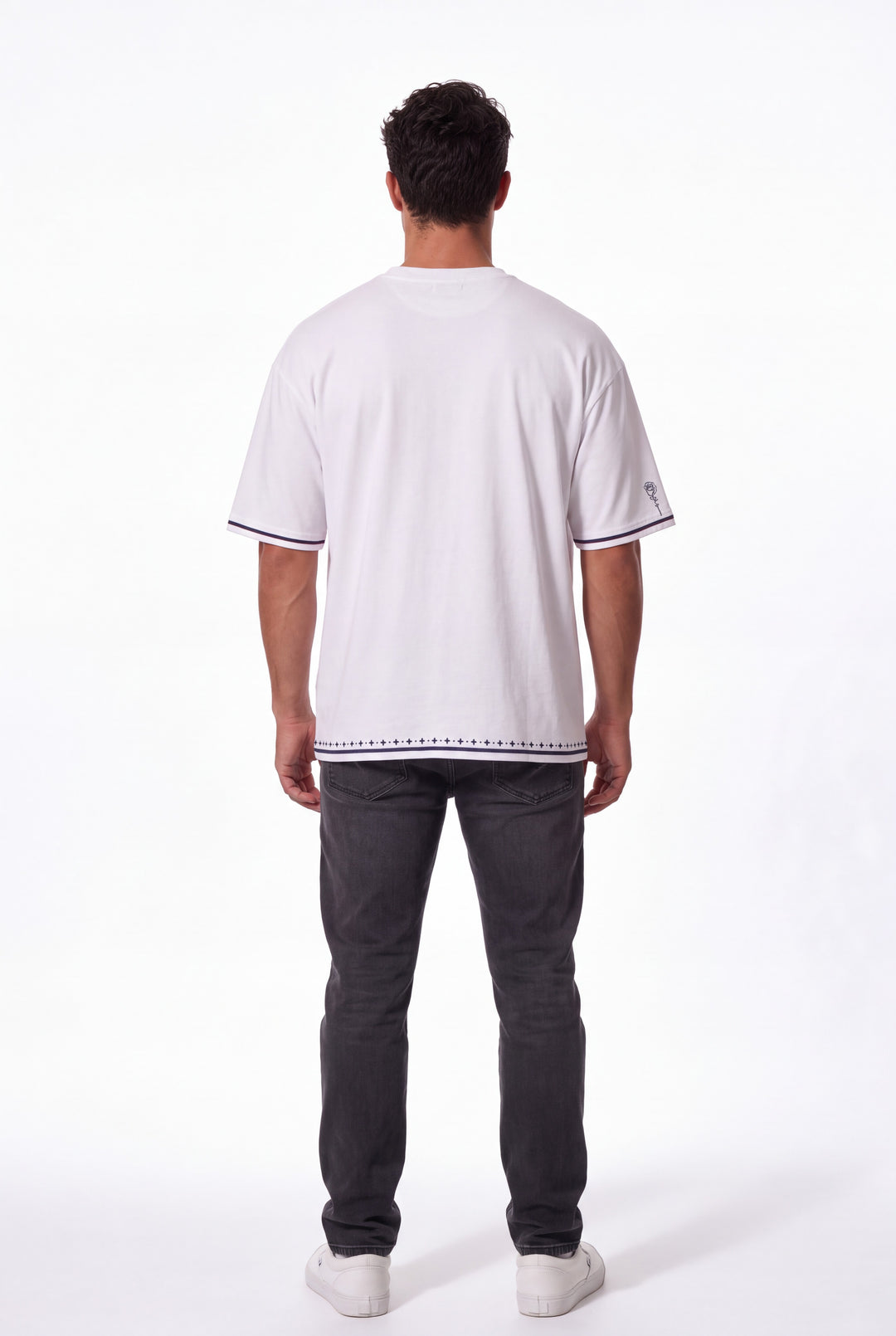 Midnight Plum Trim Tee