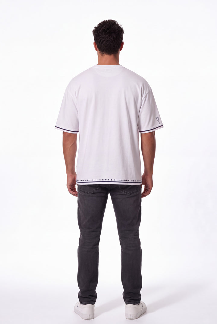 Midnight Plum Trim Tee