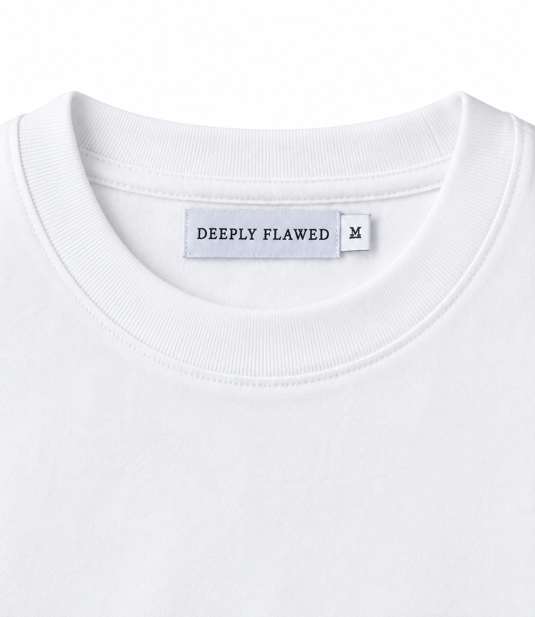 Floral White Tee