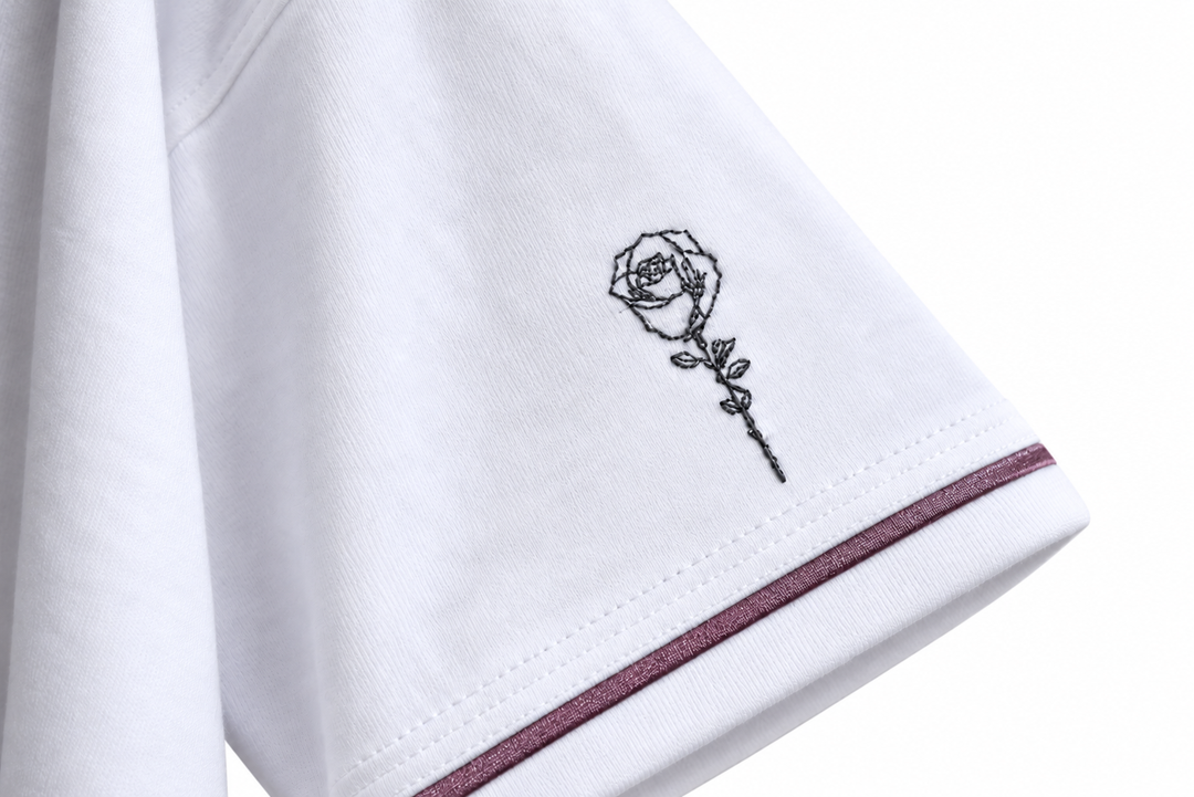 Midnight Plum Trim Tee