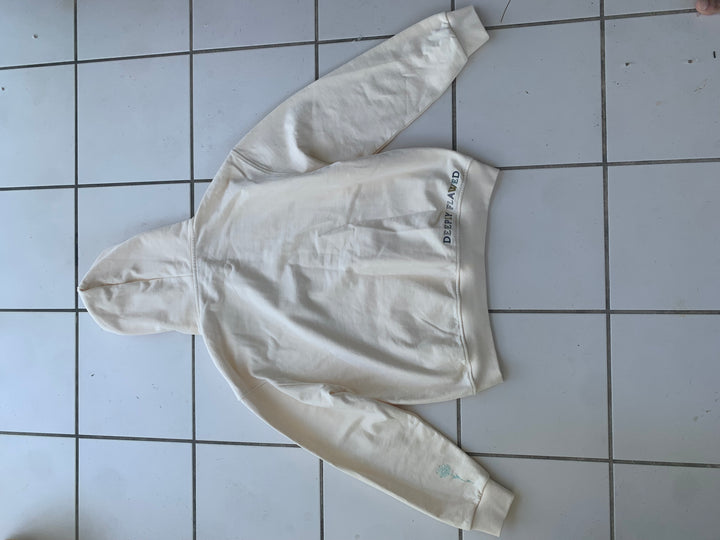 Beige Hoodie, Multi-Color Deeply Flawed