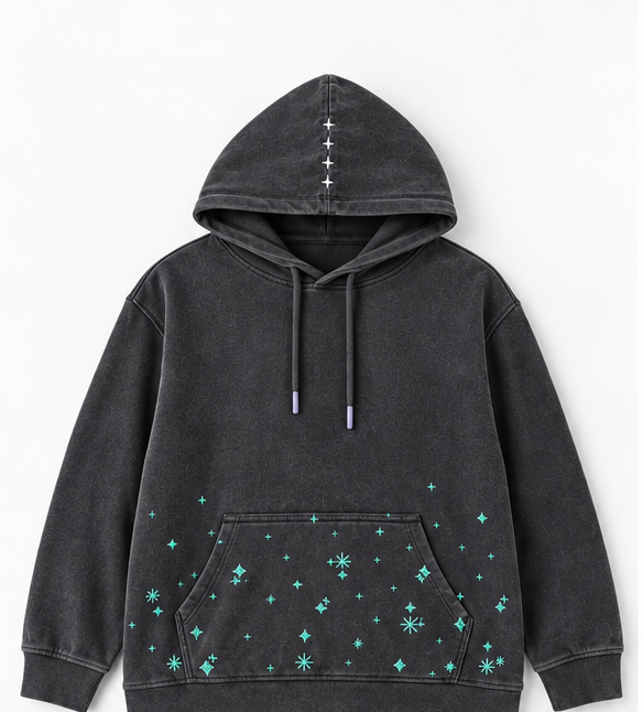 Emerald Snow Hoodie