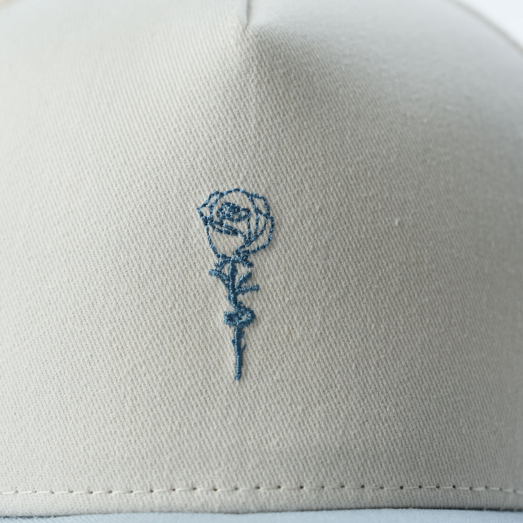 Light Cream Trucker Hat — OG Rose