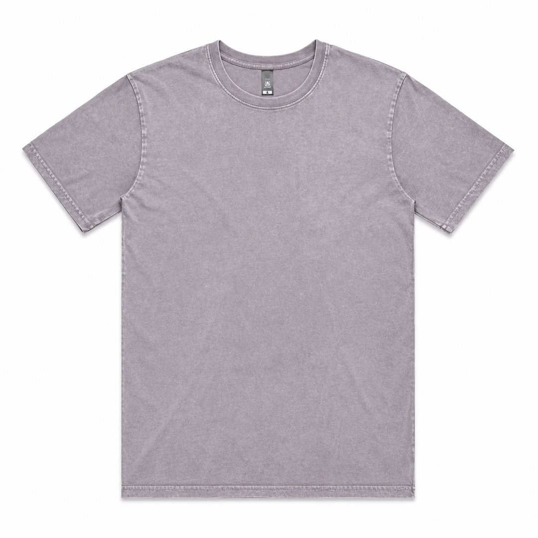 Vintage Washed Lavender Gray T-Shirt