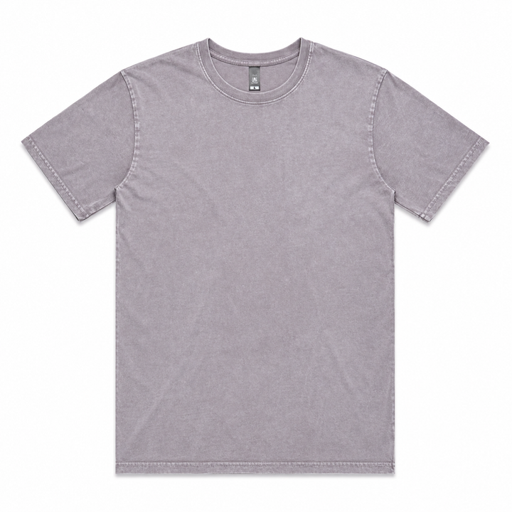 Vintage Washed Lavender Gray T-Shirt