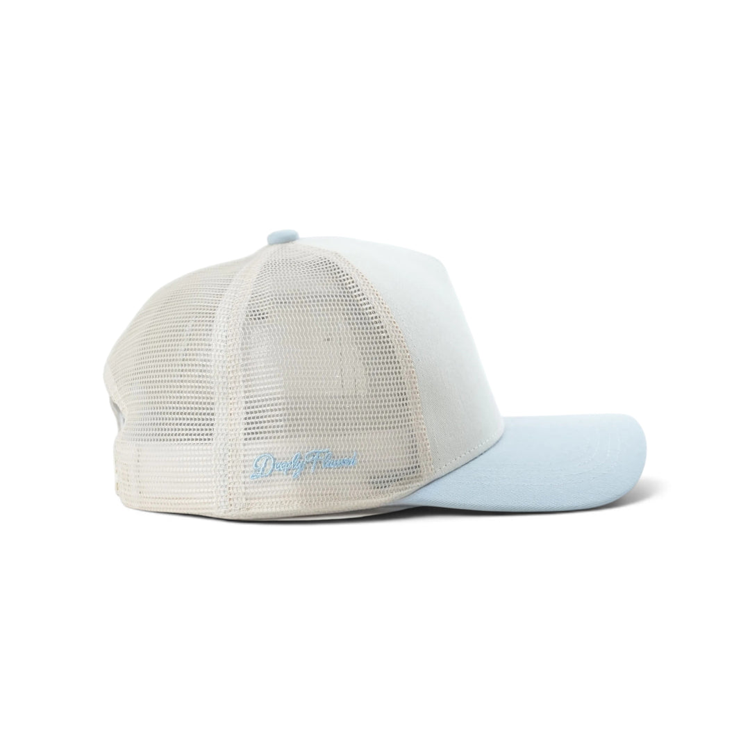 Light Cream Trucker Hat — OG Rose