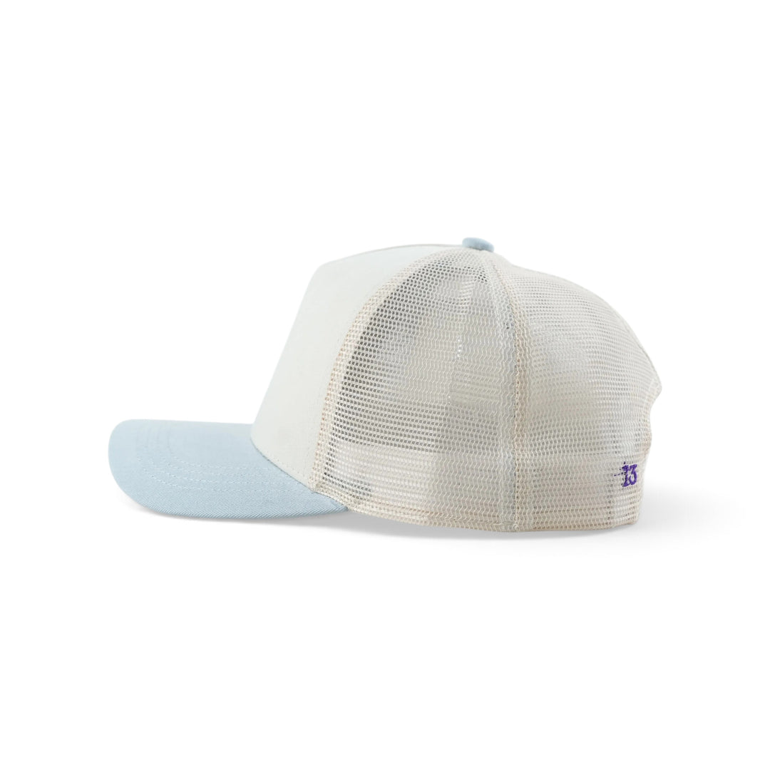 Light Cream Trucker Hat — OG Rose