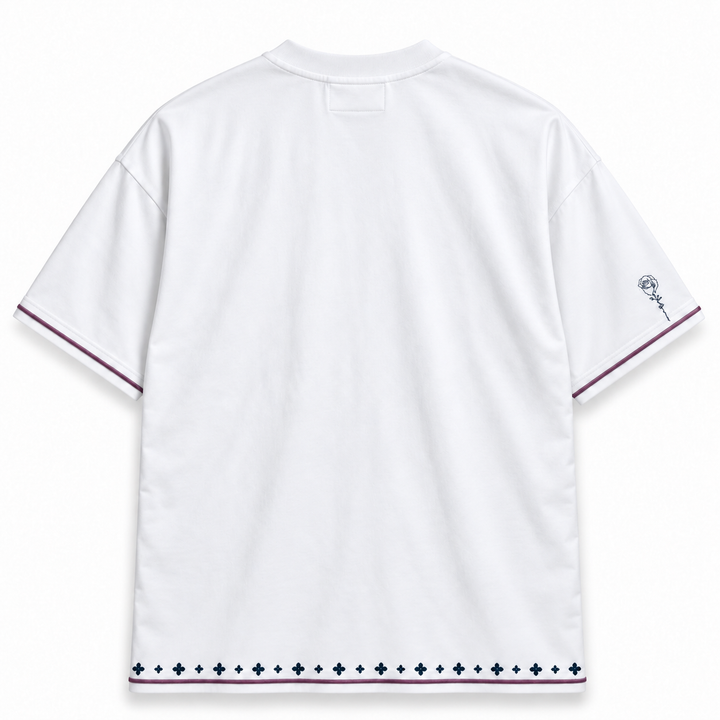 Midnight Plum Trim Tee